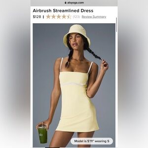 Alo Airbrush Streamlined Dress